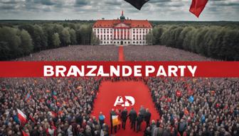 AfD in Brandenburg nur noch ein Prozentpunkt vor der SPD laut Umfrage zur Landtagswahl