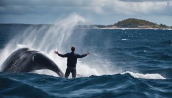 Australien: Mann bewusstlos geschlagen von Wal mit Schwanzflosse