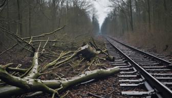 Bahnstrecke zwischen Uelzen und Hannover wegen umgestürzten Baums gesperrt