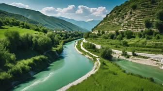 Der längste Fluss Albaniens: Entdeckung der Drin und seiner Einflüsse