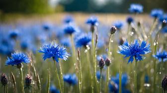 Die Schönheit des Kornblumenblau: Tipps zum Pflanzen und Pflegen von Kornblumen