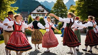 Entdecke den bayrischen Volkstanz: Tradition, Rhythmus und Gemeinschaft