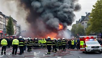 Explosion am Hohenzollernring in Köln führt zu Großeinsatz und weiträumiger Sperrung