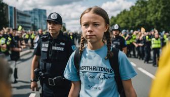 Greta Thunberg bei Klimaprotest auf Autobahn in Den Haag festgenommen