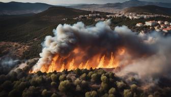 Großbrand nahe der griechischen Hauptstadt Athen lodert weiter – Ortschaften evakuiert