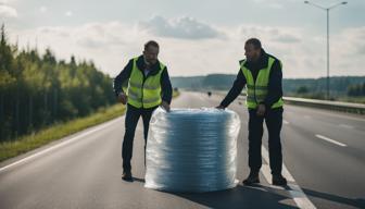 Männer wollen Frischhaltefolie über Autobahn bei Nürnberg spannen – vorläufige Festnahme