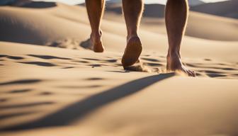 Touristen erleiden Verbrennungen nach barfußem Laufen am heißen Sand in den USA