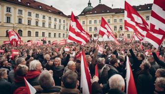 Umfragen zeigen, dass die rechte FPÖ bei der Parlamentswahl in Österreich an erster Stelle liegt