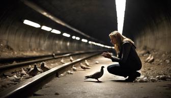 Verletzte Taube in München fliegt in S-Bahn-Tunnel - Frau sorgt für Stundenlangen Einsatz