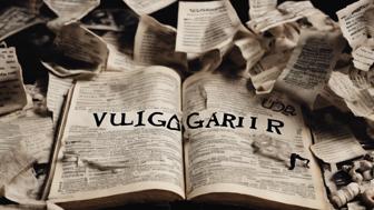 Vulgarität verstehen: Die Bedeutung von 'vulgär' im Detail